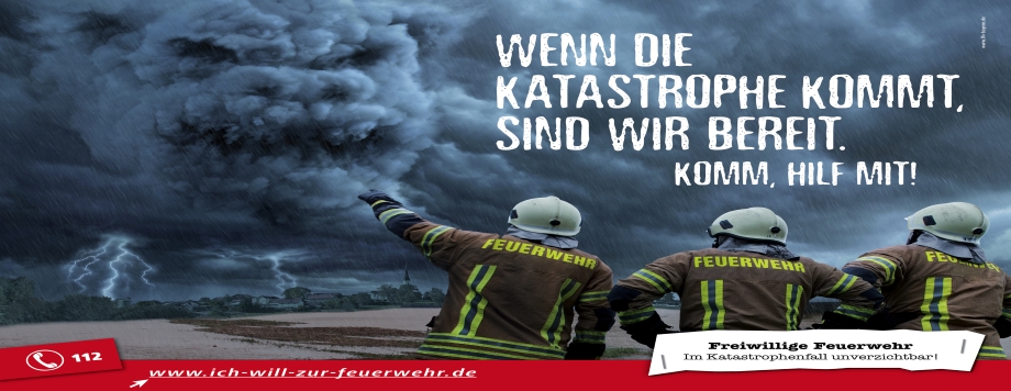 KOMM, HILF MIT! |
Wenn die Katastrophe kommt, sind wir bereit!
Die Aufgaben und das Umfeld der Freiwilligen Feuerwehren bringen einen neuen positiven Impuls in den Alltag der Mitglieder und deren Familien.
image2
