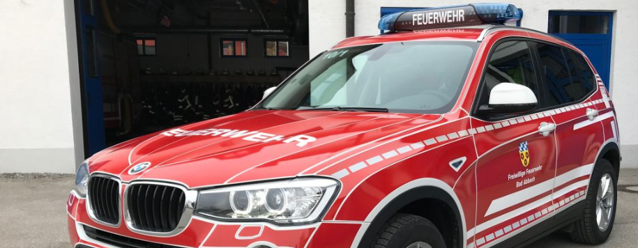 IN DIENST GESTELLT |
Der neue Kommandowagen BMW X3 der Feuerwehr Markt Bad Abbach! image4