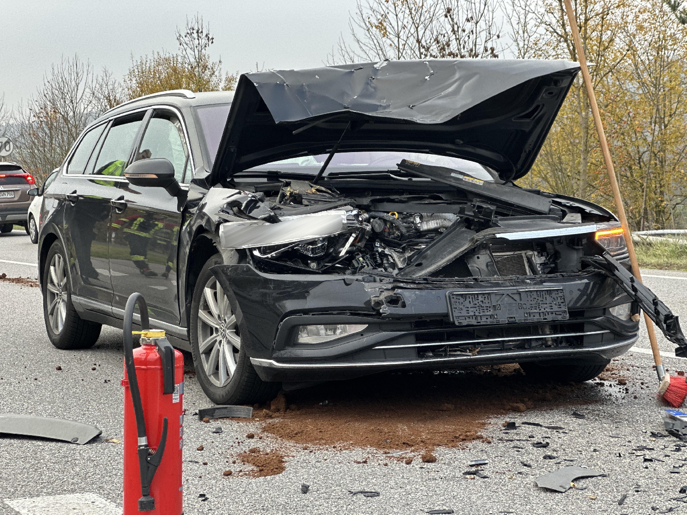 Einsatzfoto Verkehrsunfall