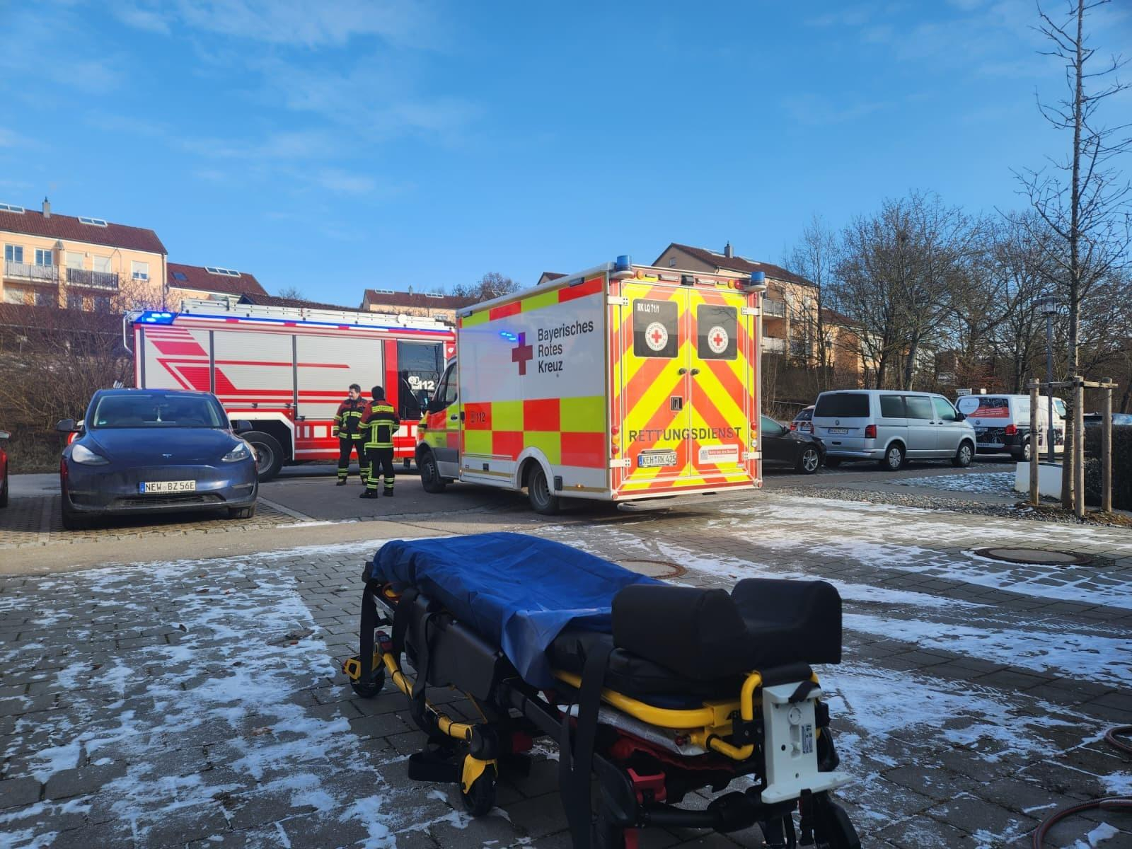 Einsatzfoto Tragehilfe Rettungsdienst