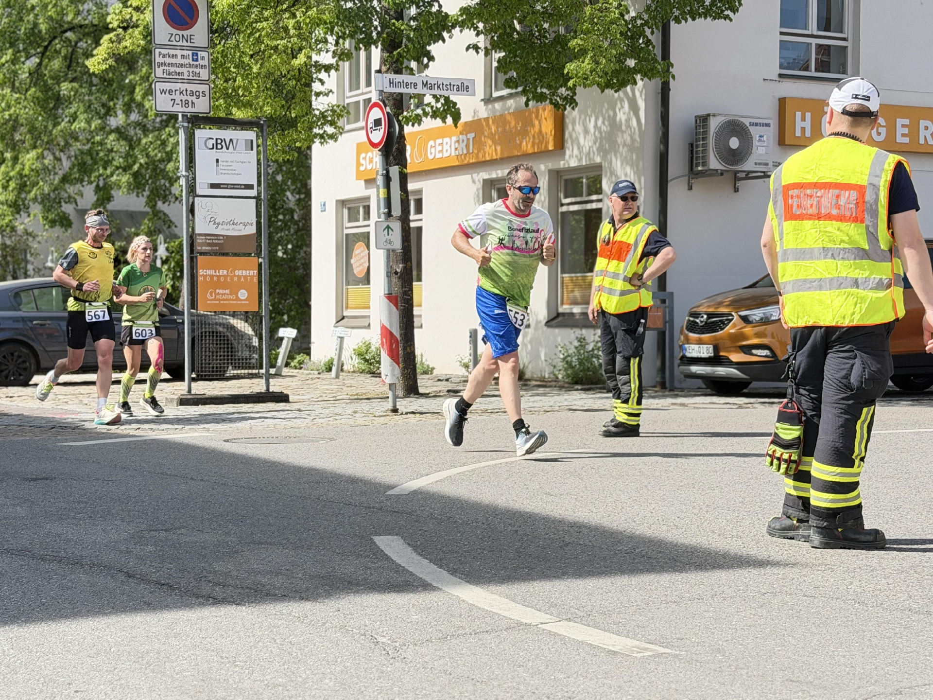 Einsatzfoto Verkehrsabsicherung